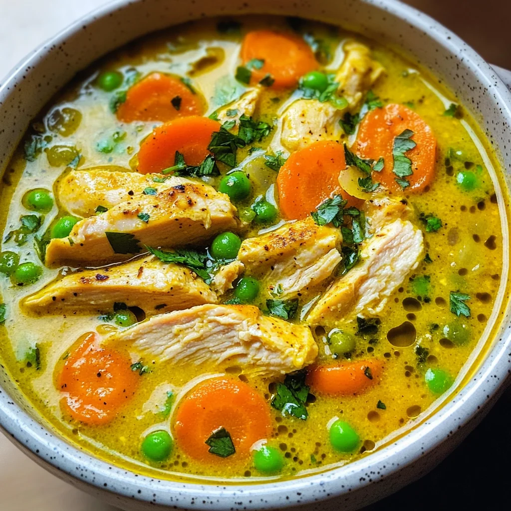 Anti Inflammatory Turmeric Chicken Soup
