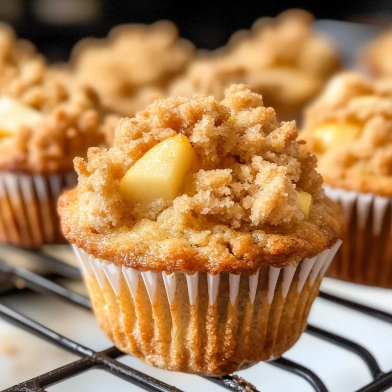 Apple Crumble Muffins