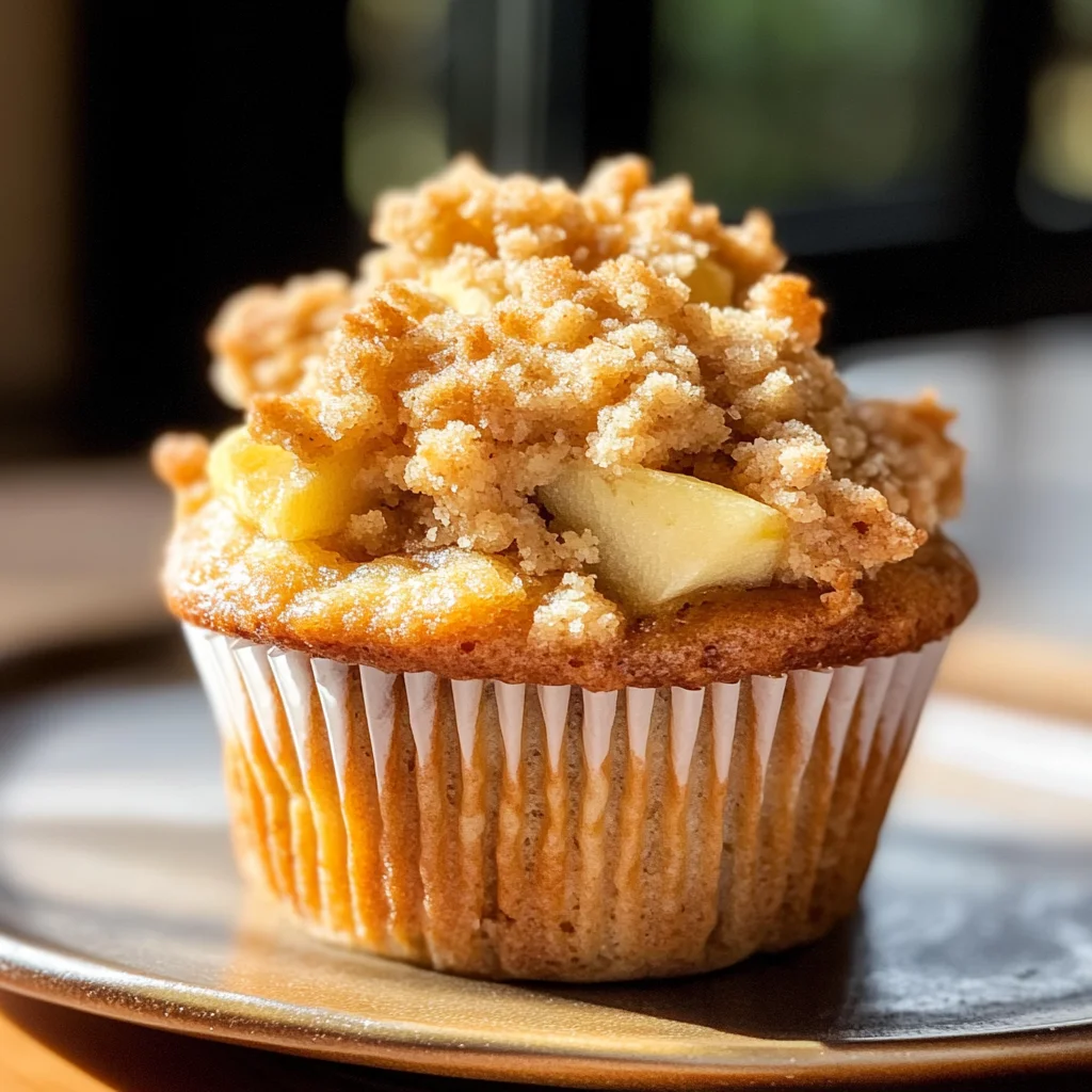 Apple Crumble Muffins