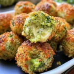 Baked Broccoli Cheese Balls