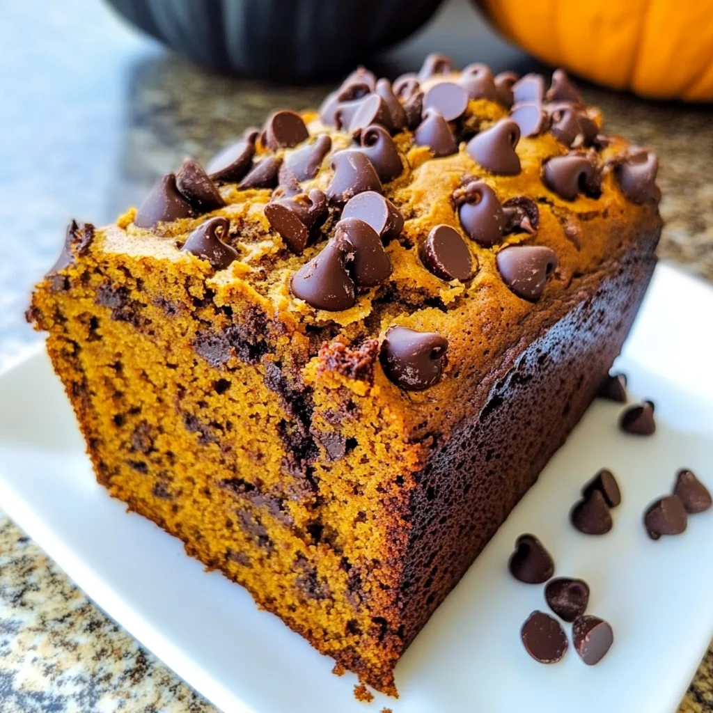Best Chocolate Chip Pumpkin Bread