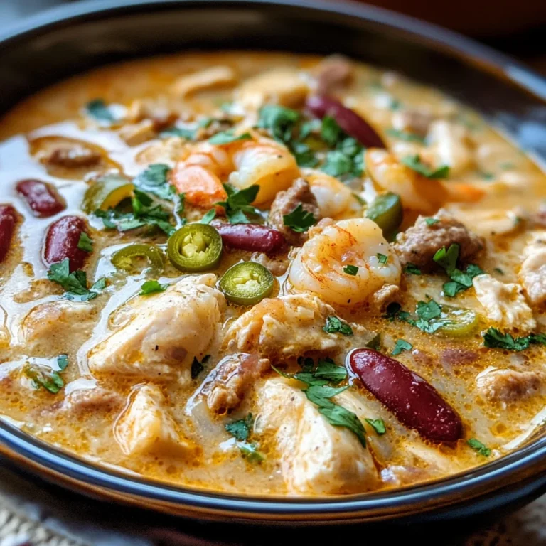 Cajun White Chicken Chili