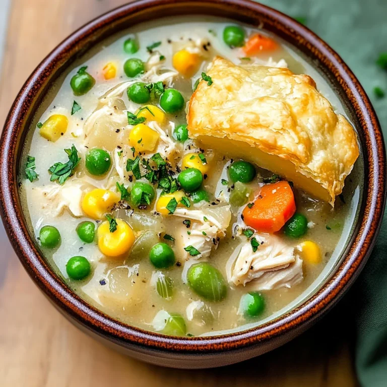 Chicken Pot Pie Soup