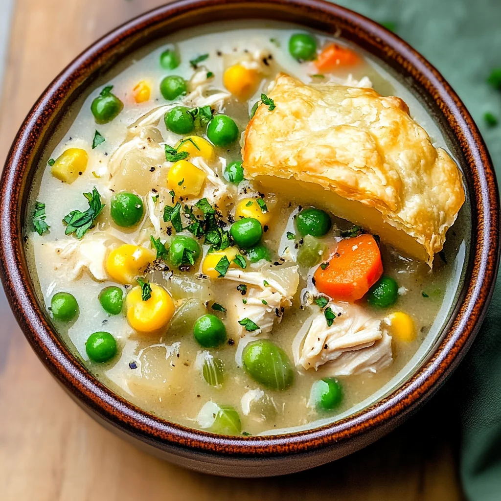 Chicken Pot Pie Soup
