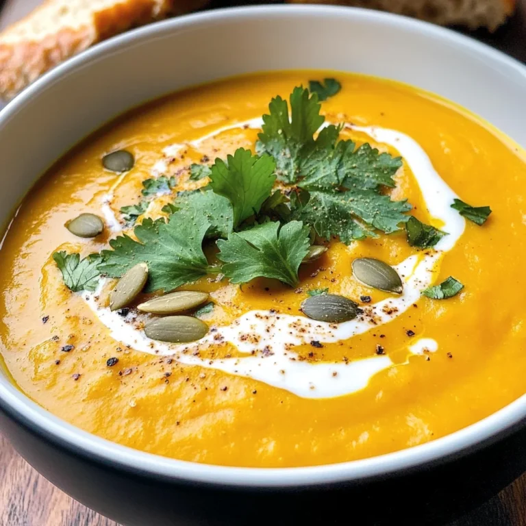 Coconut Curry Pumpkin Soup