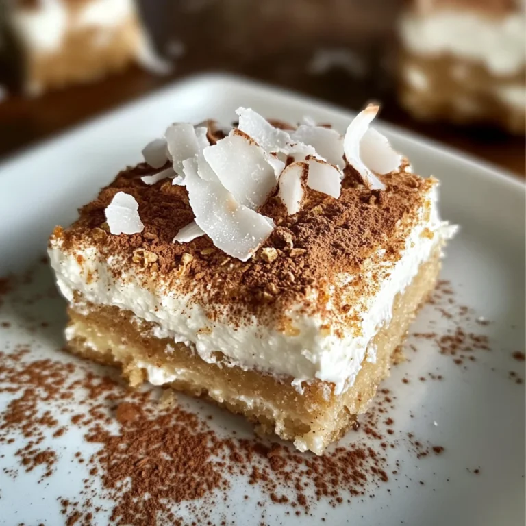 Coconut Rum (Coquito) Tiramisu
