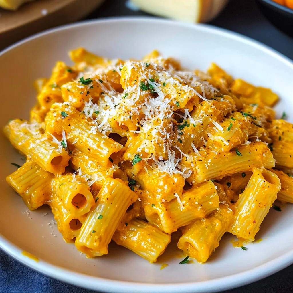 Creamy Parmesan Pumpkin Pasta