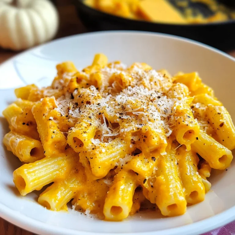 Creamy Parmesan Pumpkin Pasta