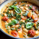 Creamy Tomato White Bean Stew