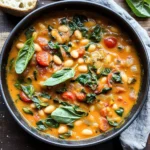 Creamy Tomato White Bean Stew