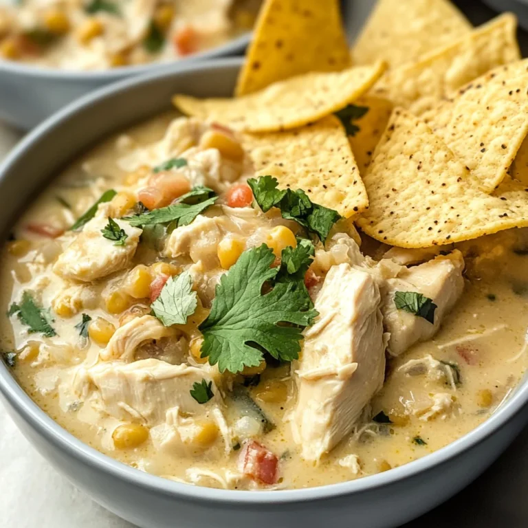 Creamy White Chicken Chili Recipe