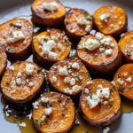 Delicious Honey Feta Sweet Potato Rounds Recipe for Any Meal