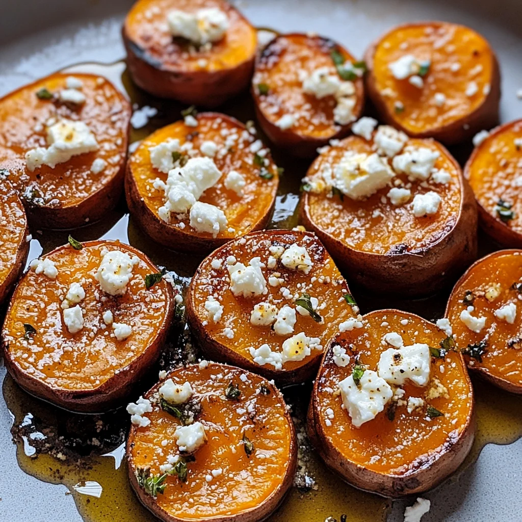 Delicious Honey Feta Sweet Potato Rounds Recipe for Any Meal