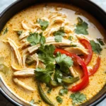 Easy Thai Coconut Chicken Soup