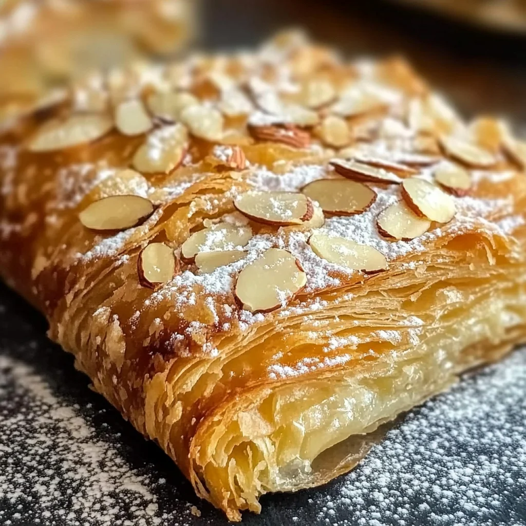 Flaky Sweet Almond Pastry