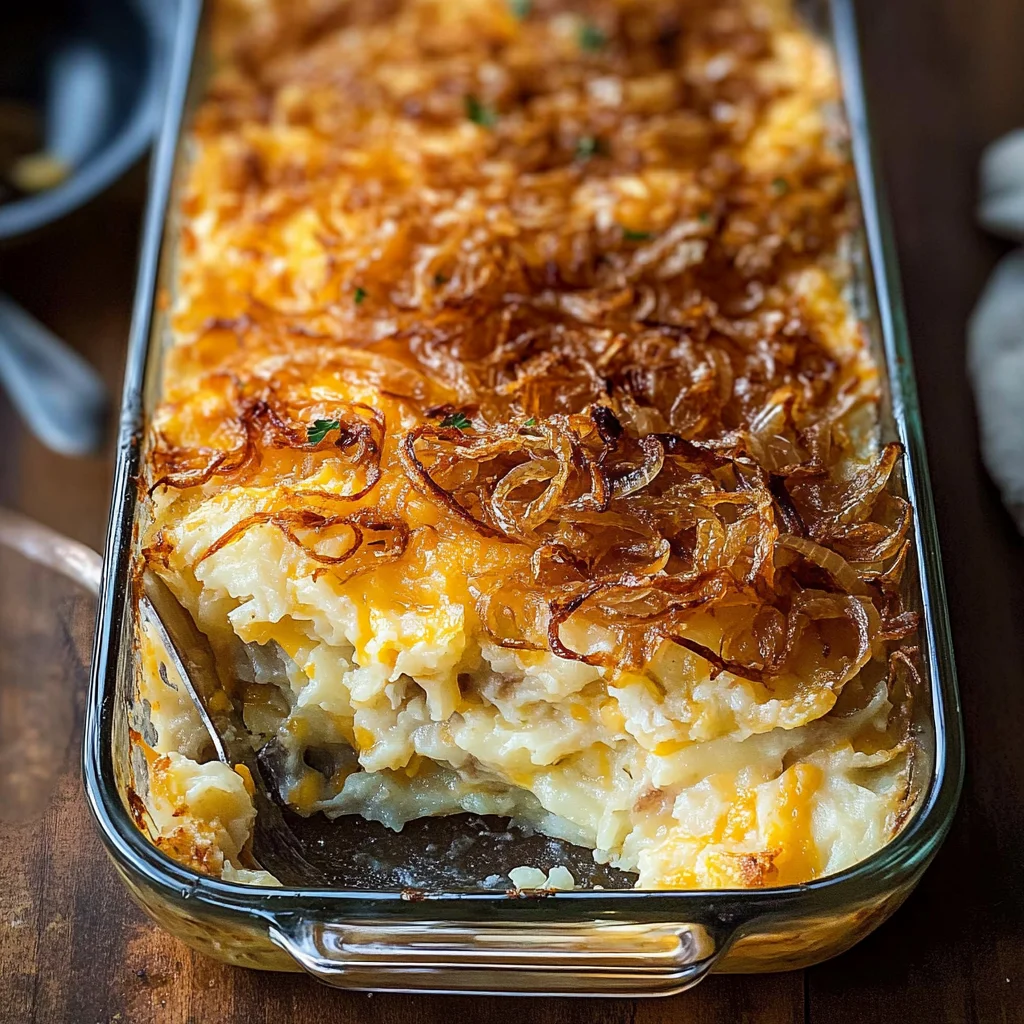 French Onion Funeral Potatoes