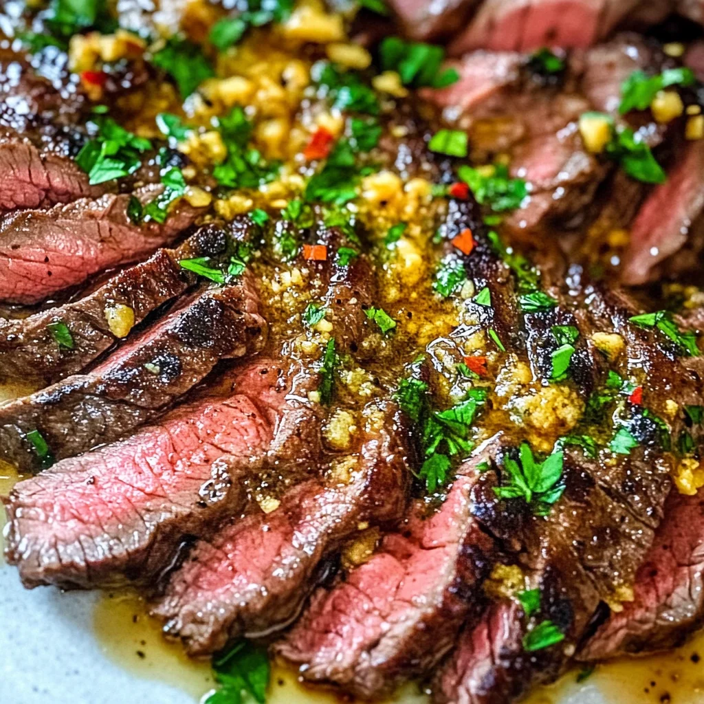Garlic Butter Brazilian Steak