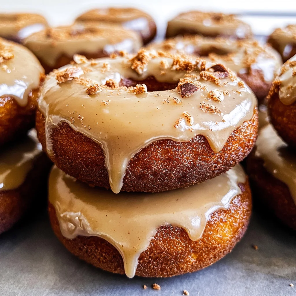 Gluten and Dairy Free Pumpkin Donuts with Maple Glaze
