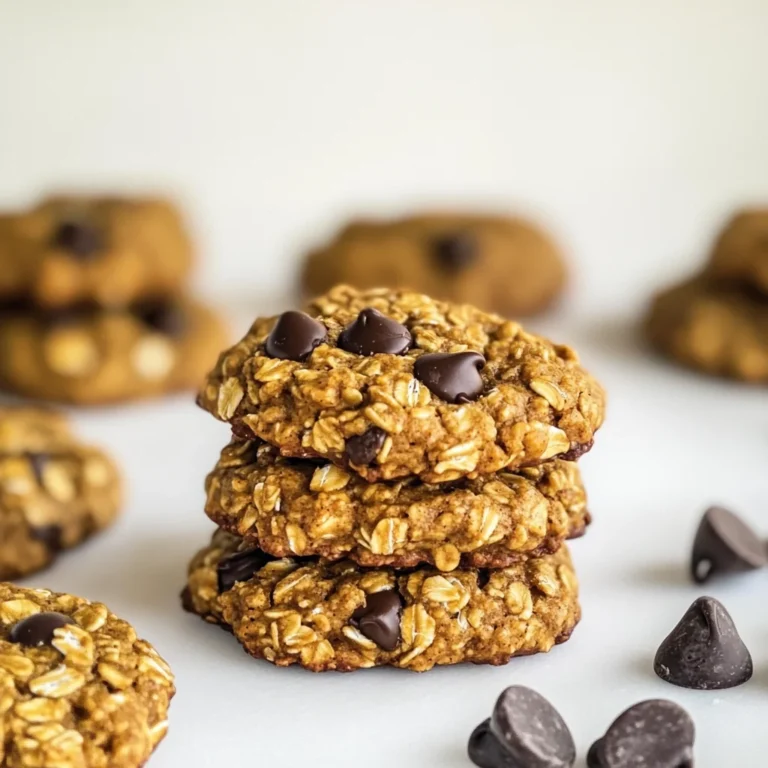 Healthy Pumpkin Oat Cookies