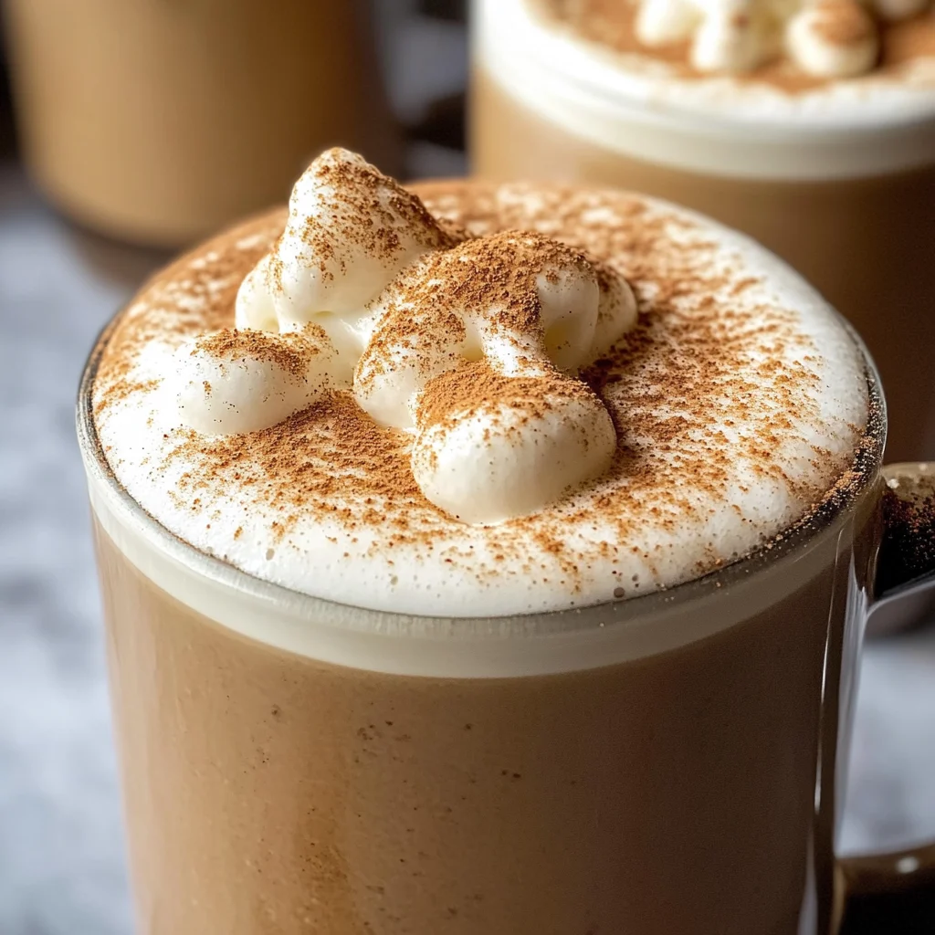 Homemade Gingerbread Latte