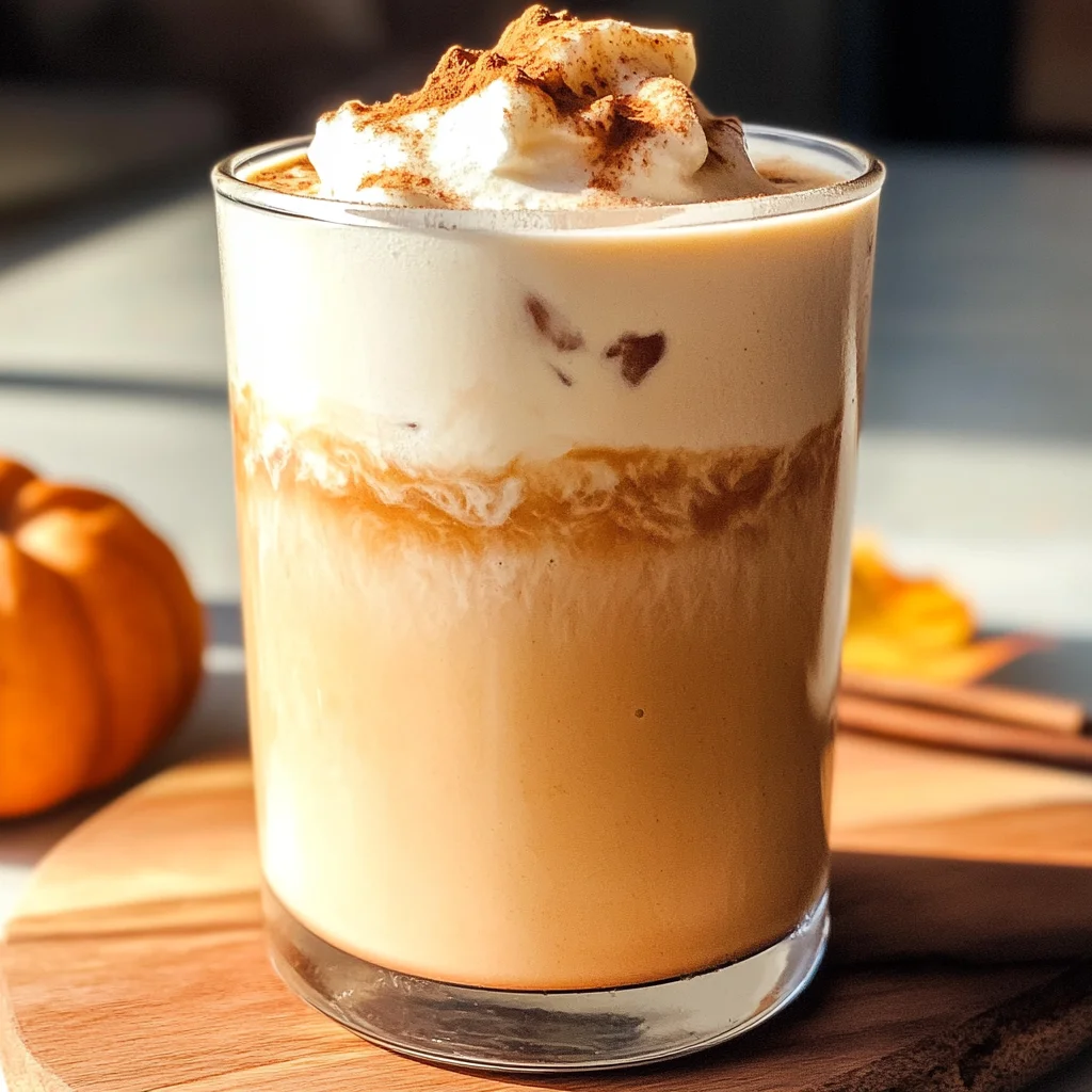 Iced Pumpkin Cream Chai Tea Latte (Starbucks Copycat)