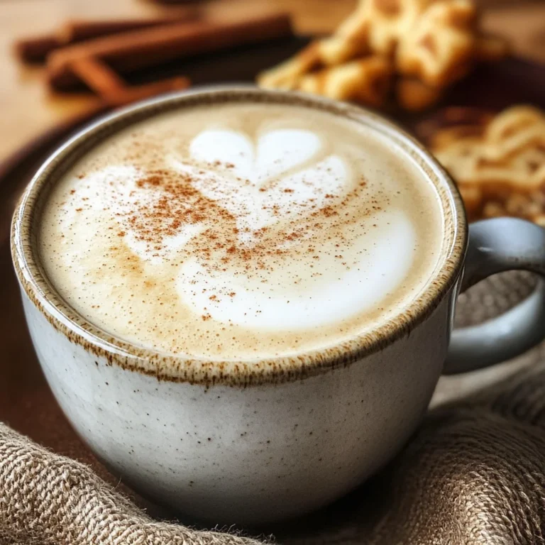 Maple Cinnamon Latte