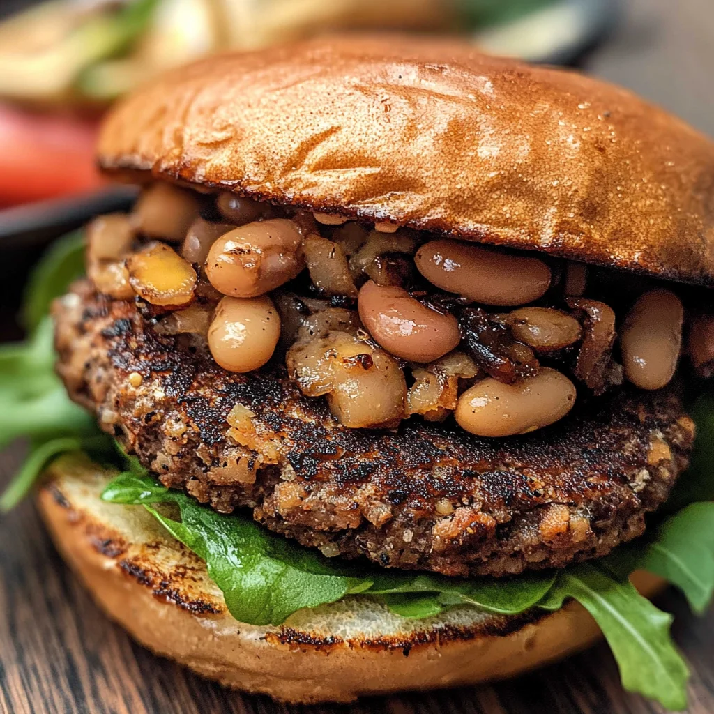 Mushroom Veggie Burgers