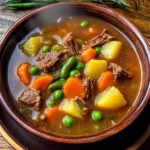 My Mom's Old-Fashioned Vegetable Beef Soup