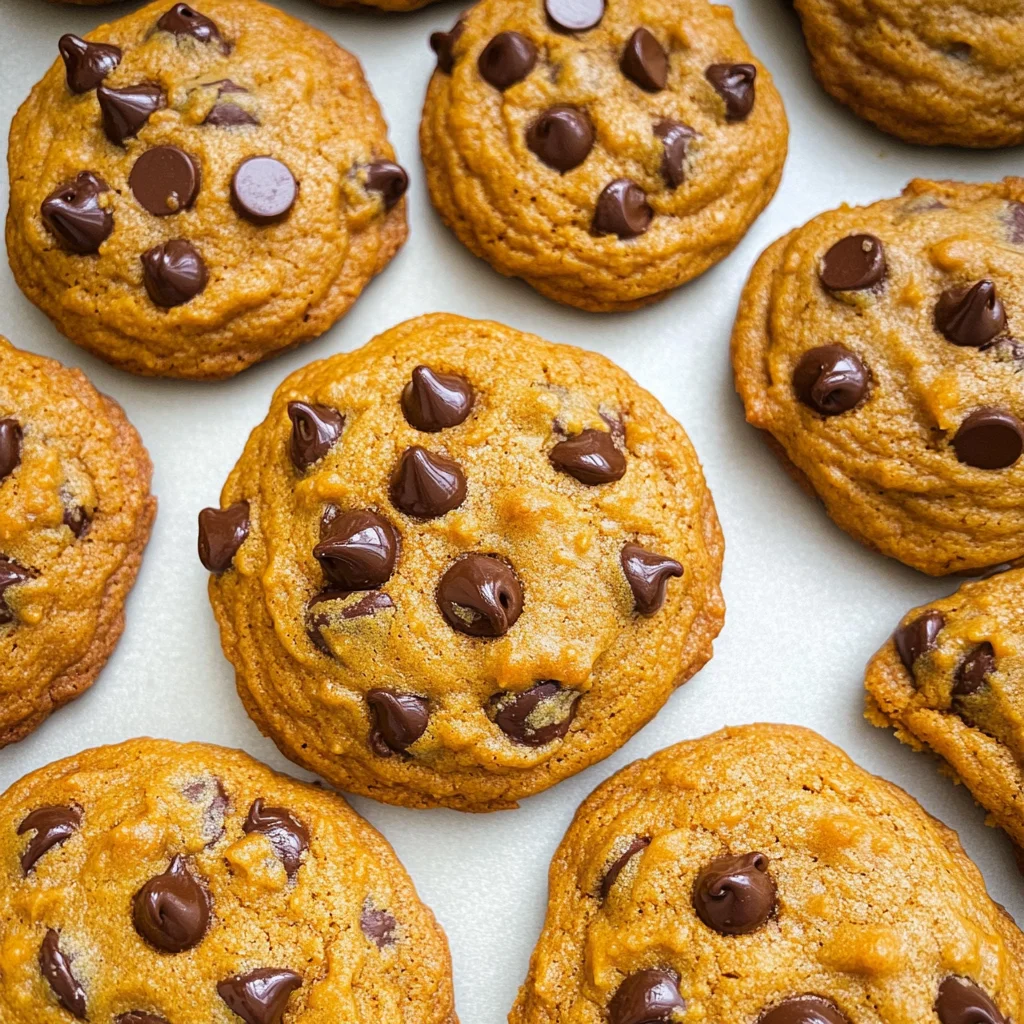 Old Fashioned Pumpkin Chocolate Chip Cookies