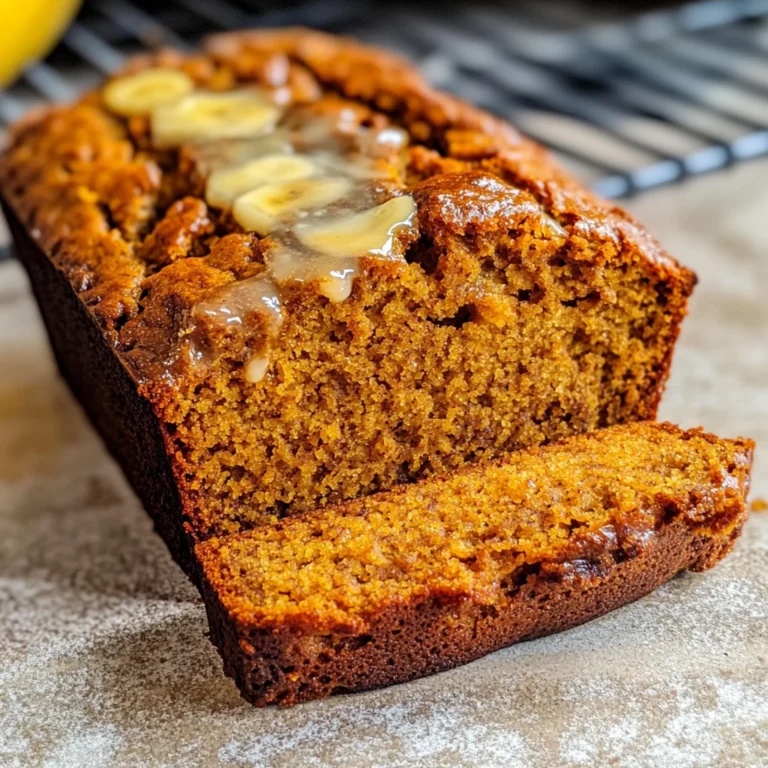 Pumpkin Banana Bread Recipe
