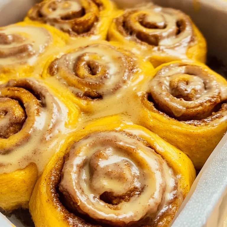 Pumpkin Cinnamon Rolls