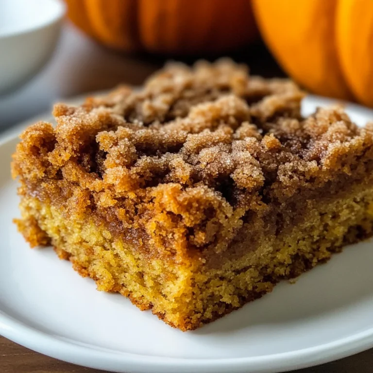 Pumpkin Coffee Cake
