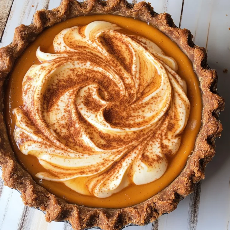 Pumpkin Mascarpone Pie