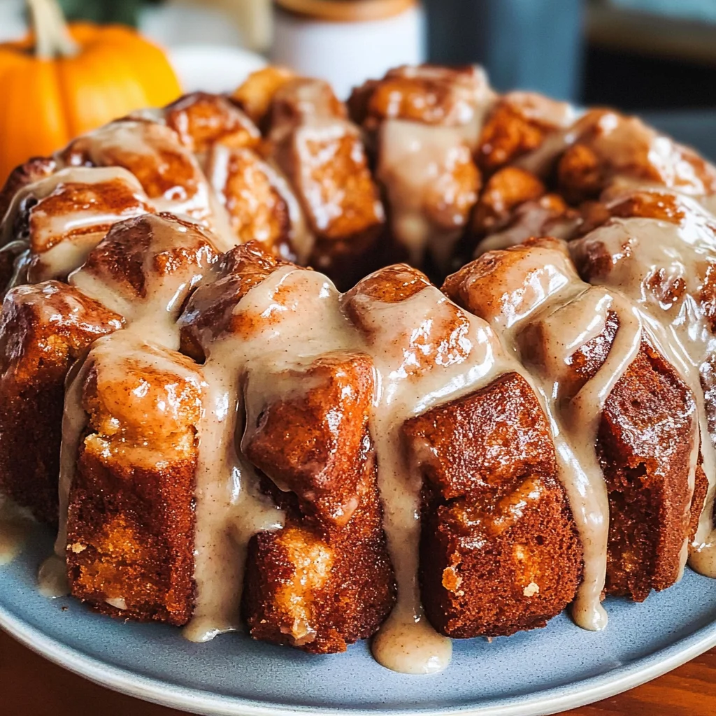 Pumpkin Spice Monkey Bread Recipe