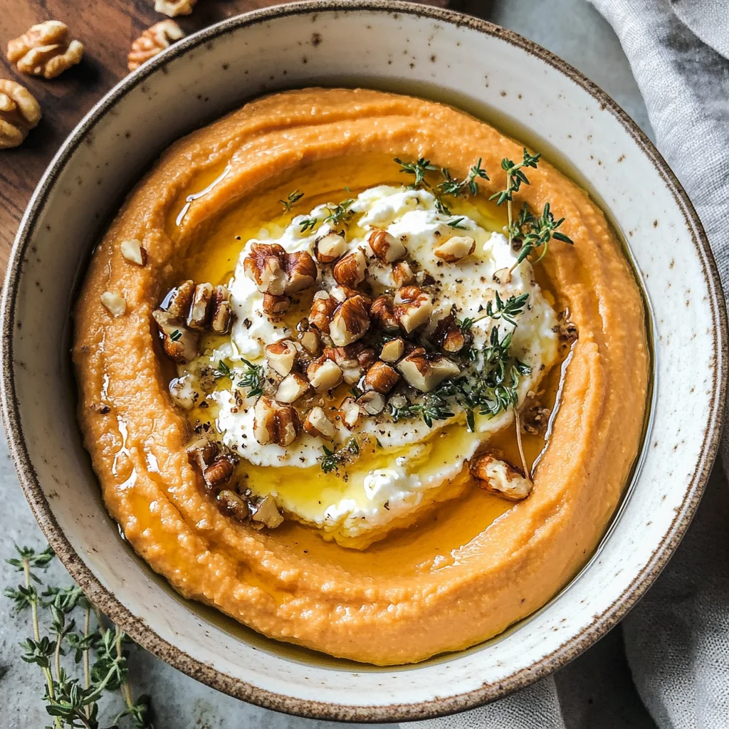 Pumpkin Whipped Feta Dip