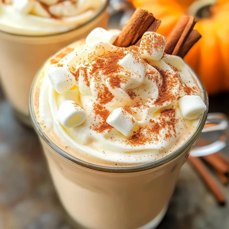 Pumpkin White Hot Chocolate