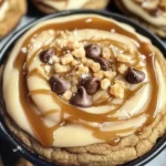 Salted Caramel Cheesecake Cookies