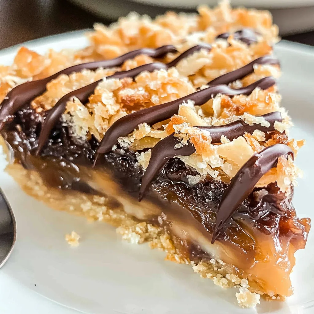 Samoas Cookie Pie