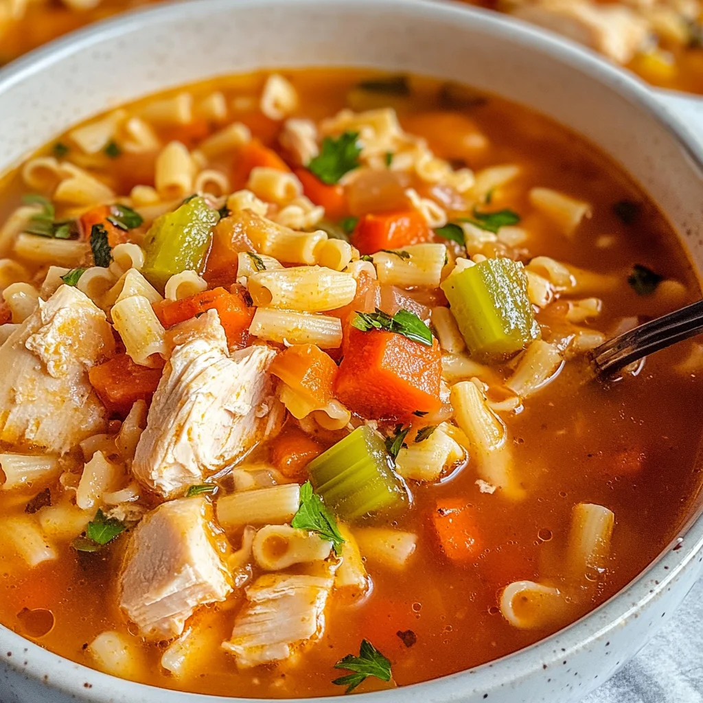 Sicilian Chicken Soup