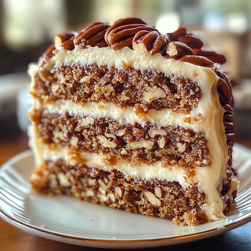 Southern Georgia Pecan Cake Recipe