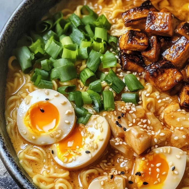 Spicy Coconut Curry Ramen