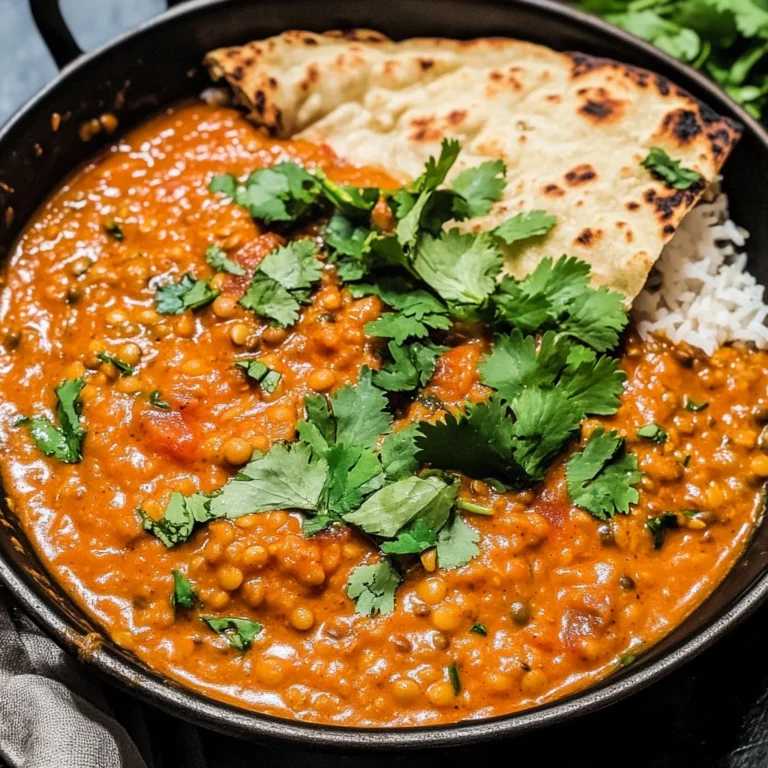 Spicy Red Lentil Curry
