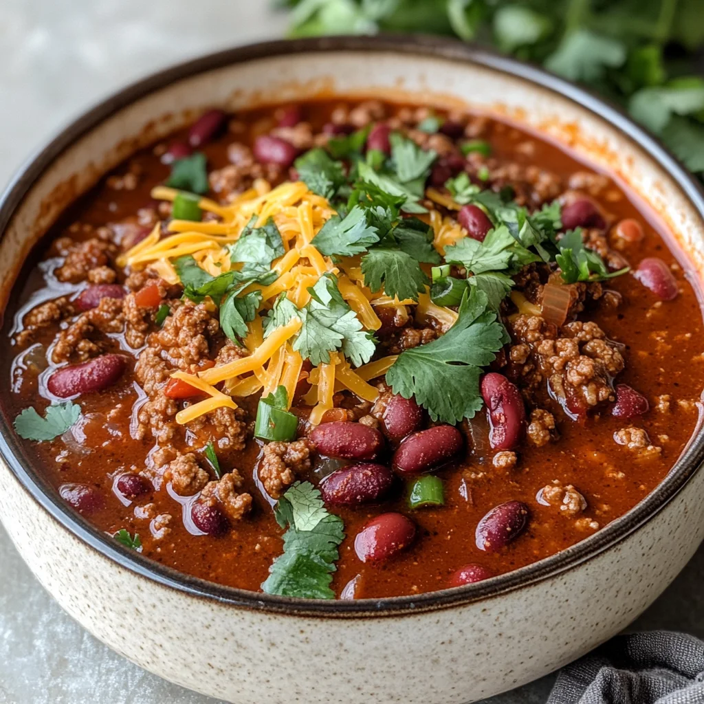 The Best Homemade Stovetop Chili