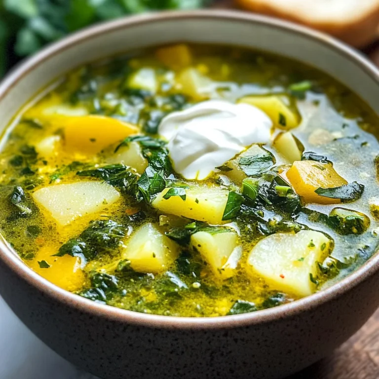 Ukrainian Green Borscht