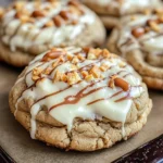 White Chocolate Reese’s Cheesecake Cookies