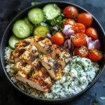 Chicken Tzatziki Bowls