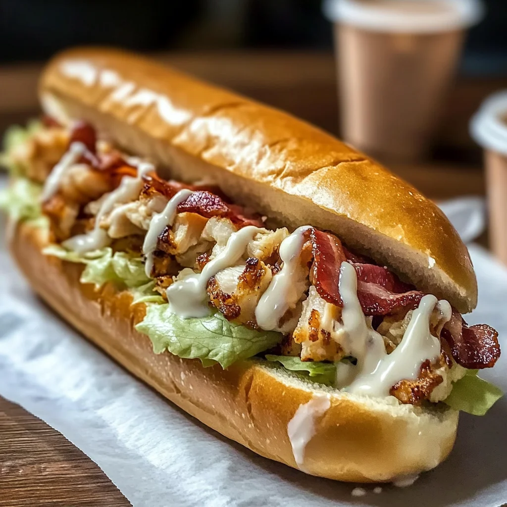 Chopped Chicken Bacon Ranch Sub: An Amazing Ultimate Recipe