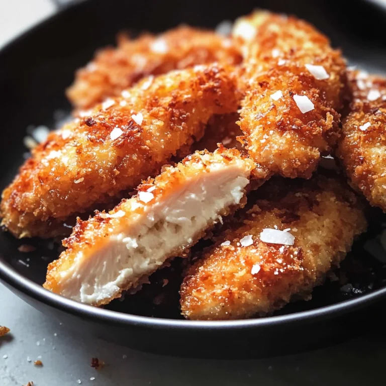 Crispy Coconut Chicken Tenders