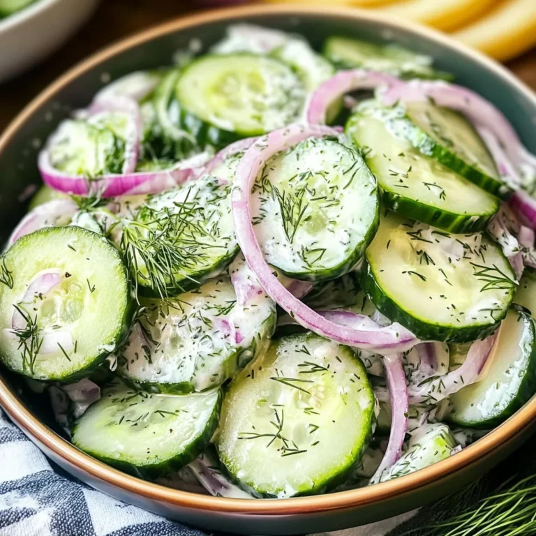 Cucumber Dill Salad