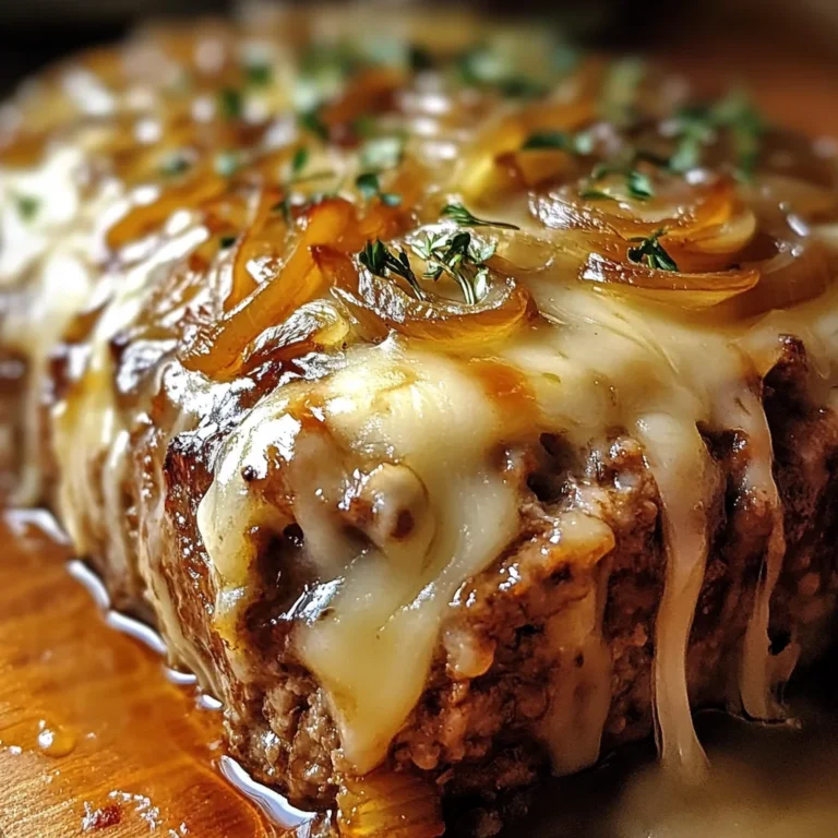 French Onion Meatloaf